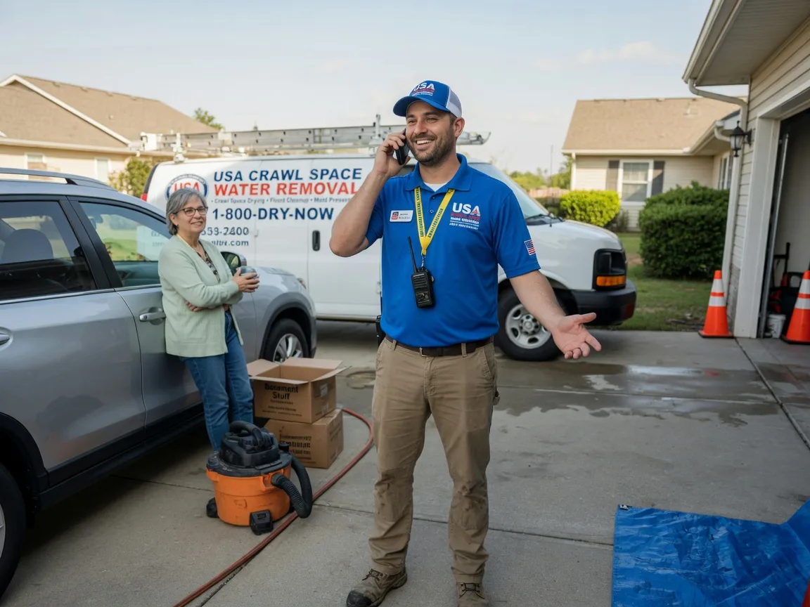 Crawl Space Water Removal Cameron, OK FAQs